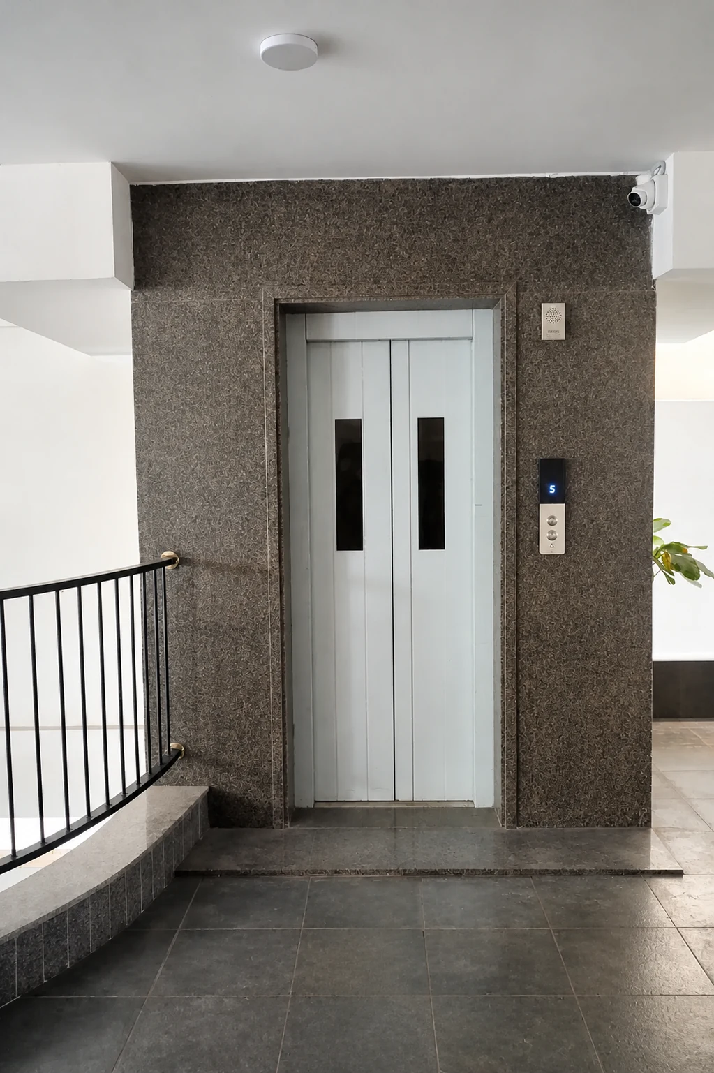 Lift inside the LuxStayz residence